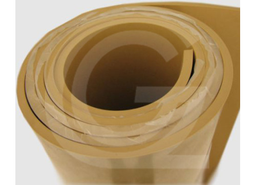 Natuurrubber plaatrubber | beige